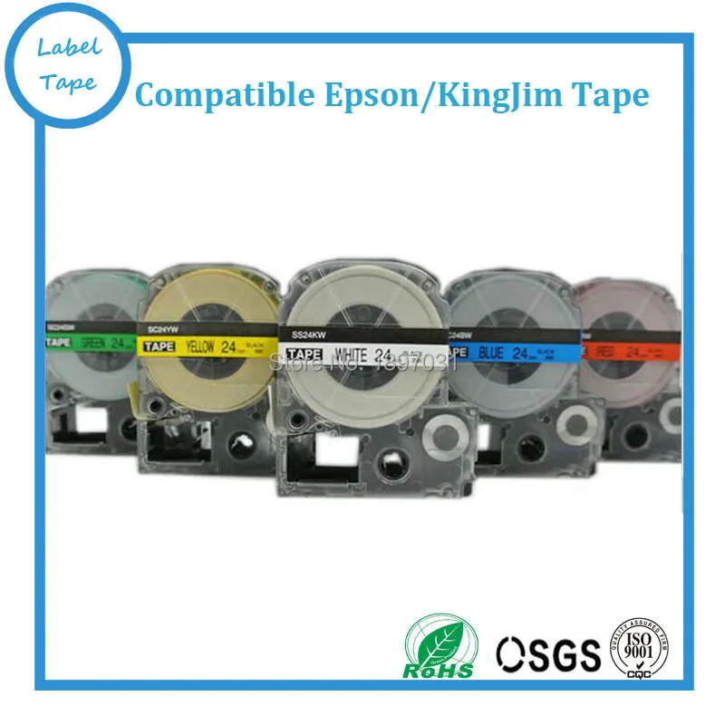 

8PK mixed colors 12mm tape for labelworks