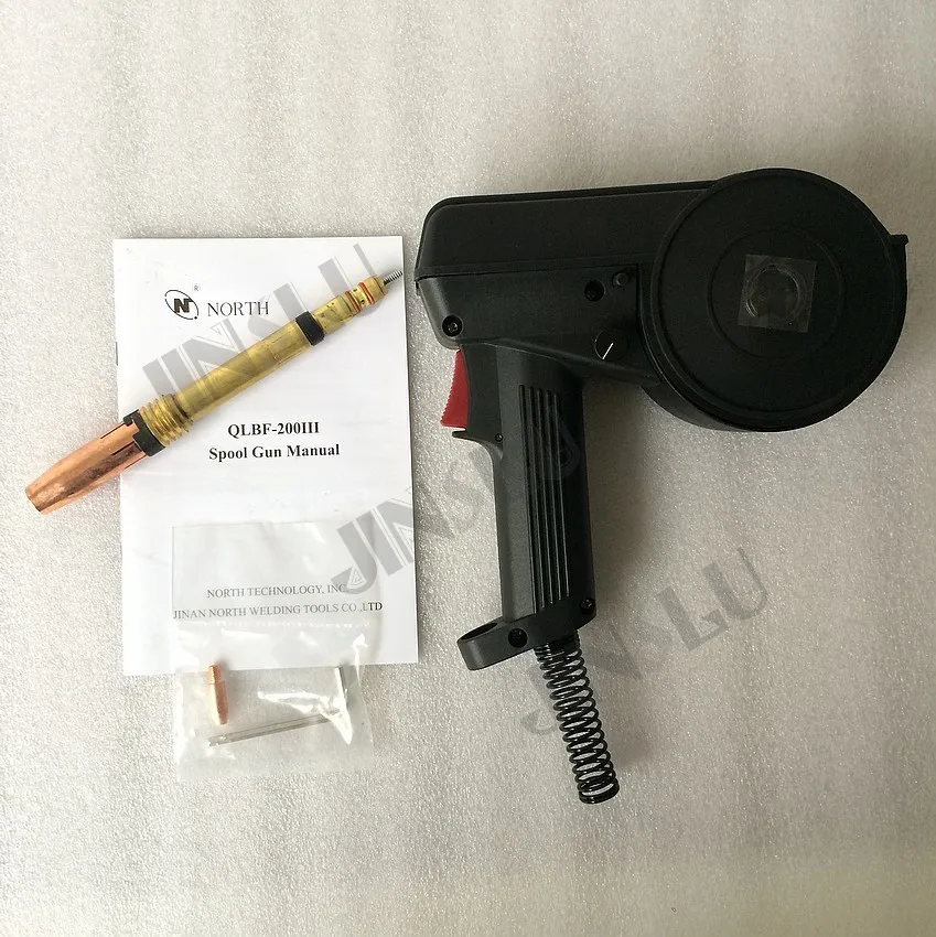 

Free Shipping QLBF-200III MIG Spool Gun Push Pull Feeder Aluminum Welding Torch Head