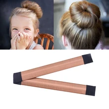 Лидер продаж, синтетический парик, Пончик для укладки волос, бутон, лента для волос, французское блюдо, твист, сделай сам, инструмент для стрижки, аксессуары для девочек, Волшебная булочка для волос