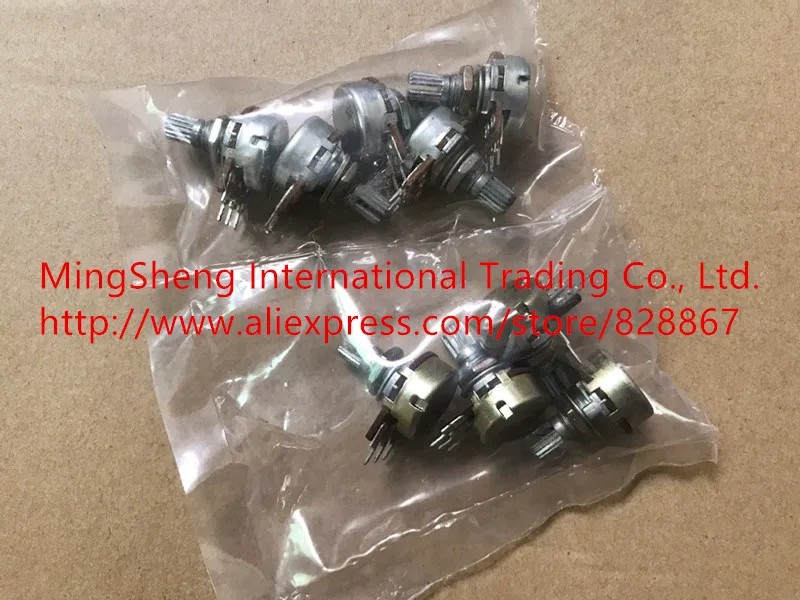 16 TYPE A10K B10K A20K B20K B22K A50K A100K B100K A200K B220K B500K C500K single potentiometer volume 1_