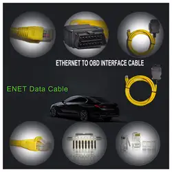 2018 автомобильный диагностический кабель Professional диагностический инструмент кабель ENET Ethernet к OBD технический чип диагностический кабель