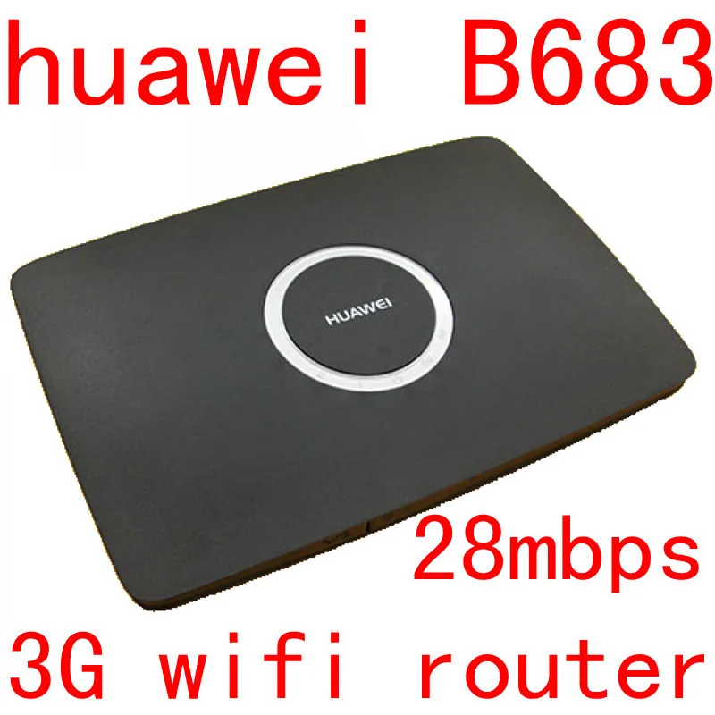 

Unlocked Huawei B683 3G 4g wireless router 3g wifi dongle 3g WCDMA cpe car router with usb port pk b681 b660 e5172 b970 b880