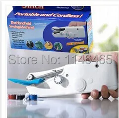 

Hot! 2019 Handheld Electric Sewing Machine Mini Manual Sewing Machine Household Free shipping