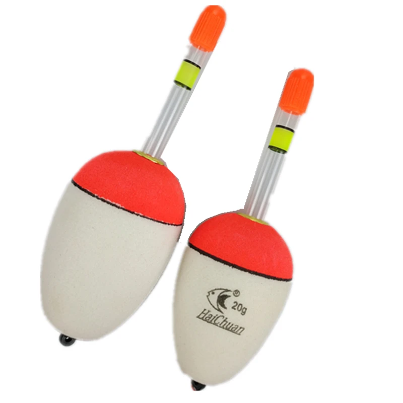 Upgraded version EVA Fishing Float 10g/20g/30g/40g/50g/60g Bobber night luminous Sticks Pot