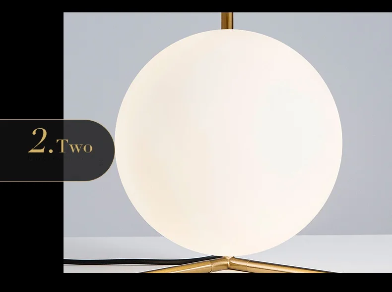 Modern LED Table Lamp Bedroom Desk Lamp Glass Ball Table Lamp Polished Chrome Gold Nordic Desk Light Living Room Floor Bedside