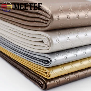 

Meetee 100x137cm Faux PU Soft Leather Fabric 8mm Thick Artificial Leather for Sewing Sofa Bag Bed Car Decoration LeatherMaterial