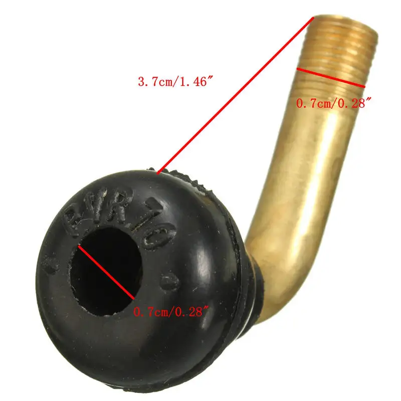 2 шт. резиновый латунный длинный хвостовик Удлинительный адаптер мотоцикл 90 градусов угол шины клапан