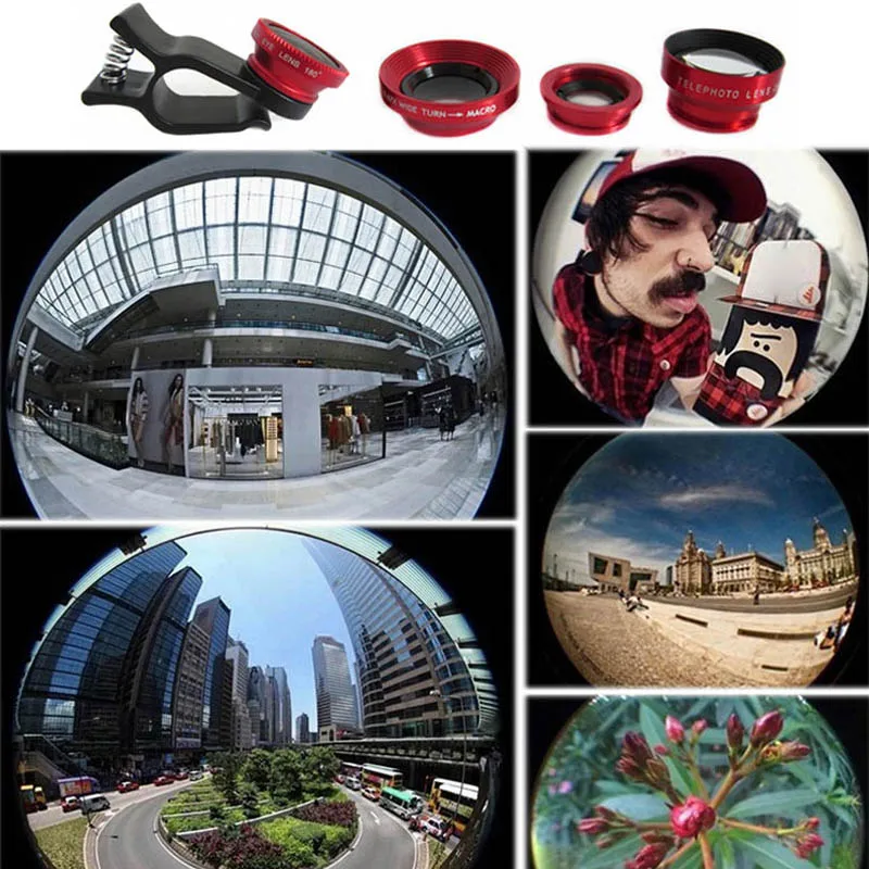 

Camera Lens 3 In 1 Wide Angle Macro Universal Portable For Mobile Phone Selfie ING-SHIPPING