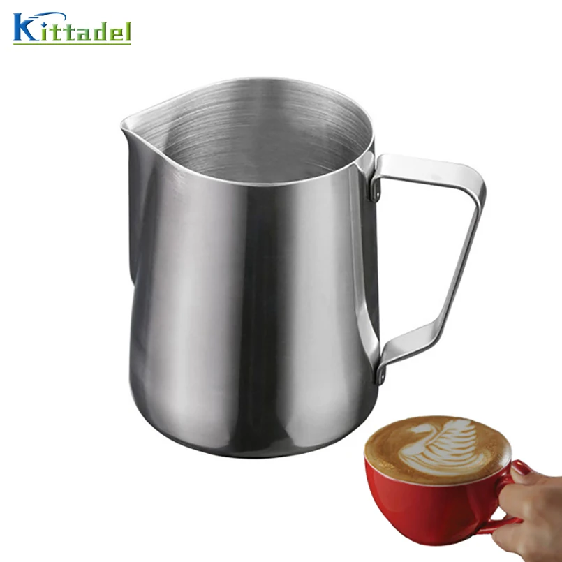 

150ML/350ML/600ML Stainless Steel Pull Flower Coffee Cup Cappuccino Cream Milk Foam Mug Milk Frothing Jug Thermo Latte Art