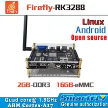 Firefly RK3288 ARM Quad core development board Cortex-A17 1.8GHz Linux+Android demo board 2.4G/5G WiFi 4K MiniPC