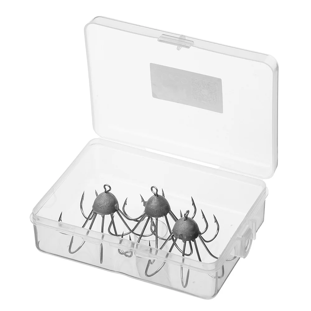 DONQL 3pcslot Combination Fishing Hooks Explosion Coil Keeper Fishhook Octopus Monsters Hooks Carp Fishing Accessories (7)