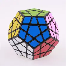 12-стороны MAGIC MEGAMINXedx скорость cube головоломки и QIYI стикеры меньше красочные CUBO MAGICO, обучающие игрушки для детей