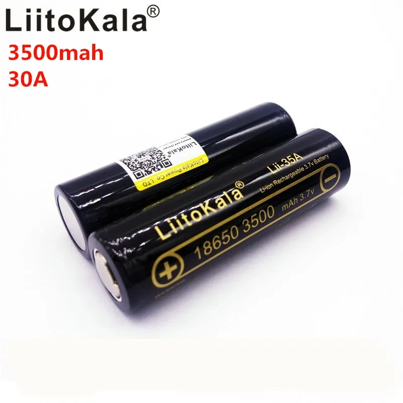 Электронные сигареты LiitoKala NCR18650GA 10A 100% оригинальные аккумуляторные батареи 18650/UAV