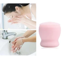 Сферическая силиконовая Очищающая щетка для лица удобная и мягкая чистая поры успокаивает кожу щётка для умывания лица