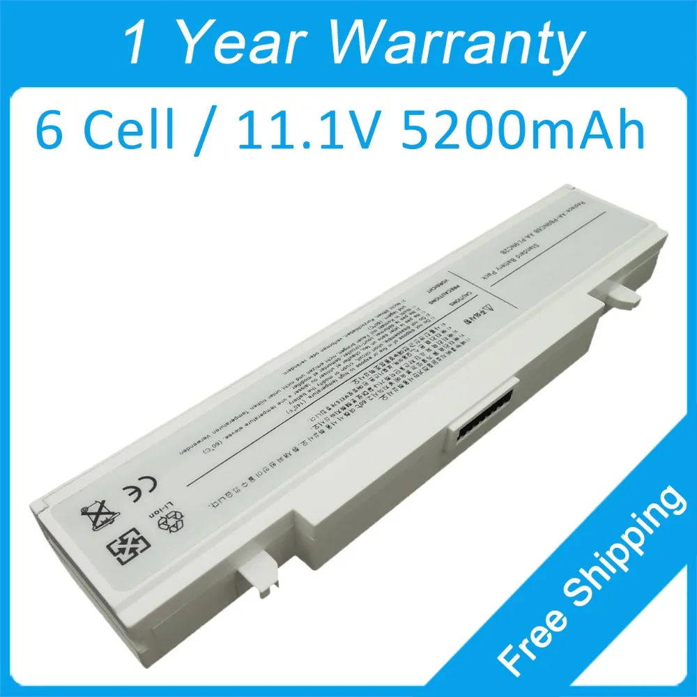 Белый 6 cell батареи ноутбука aa-pb9ns6w aa-pl9nc6b для Samsung Q318 Q320 q322 RC530 q428 RC520 np-r620 nt-e3420 NP-R700 nt-e372