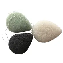 3 шт. набор спонжей для лица активирующие бамбуковые порошки для улучшения кожи растительные волокна глубокой очистки биоразлагаемые удаляет жир инструменты губки