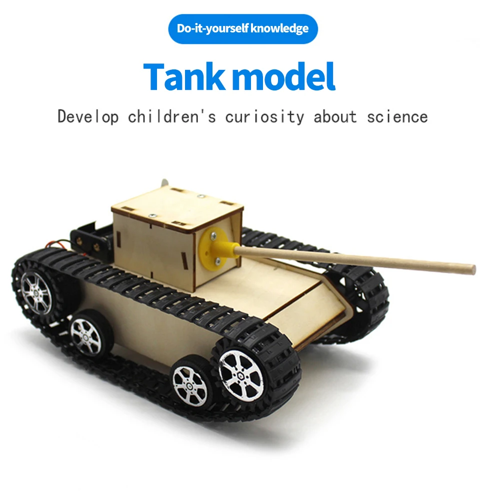 Набор для самостоятельной сборки модель робота Smart Tank Модель шасси набор |