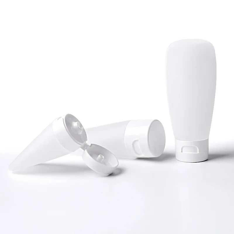 

30/60/100 ml empty Hose squeeze bottle subpackage portable travel translucent shampoo toothpaste facial cleanser Portable bottle