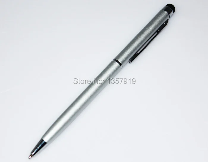 for-Iphone-5S-5C-Metal-2-in-1-capacitive-stylus-pen-touch-pen-ballpoint-pen-DHL (3)