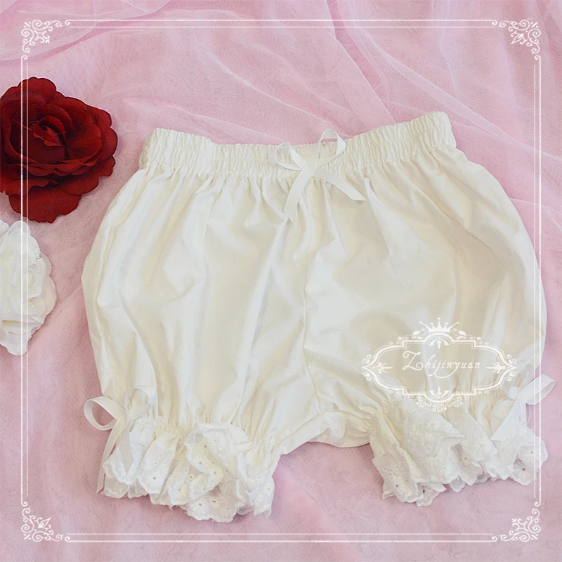 

Princess sweet lolita Brocade Garden All-match breathable cotton pants ZYJ028