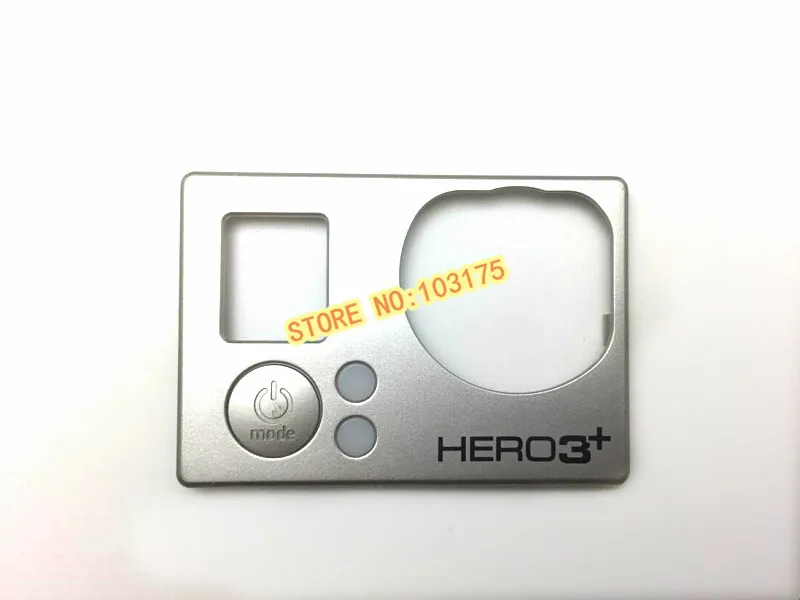 Оригинальная панель передней панели для Gopro Hero 3 + Hero3 черная версия передняя рамка