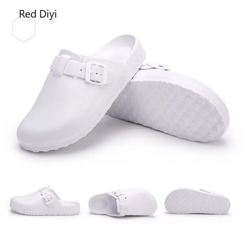 Women's Work Slippers Surgical Shoes Hospital Sandal Mules Medical Nursing Shoes Operating Room Slippers EVA Ultralite Clogs