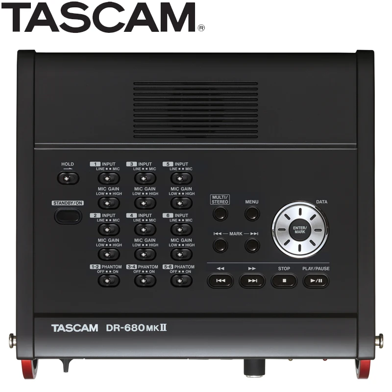 TASCAM DR 680MKII портативный многоканальный рекордер с 6 микрофонными/линейными