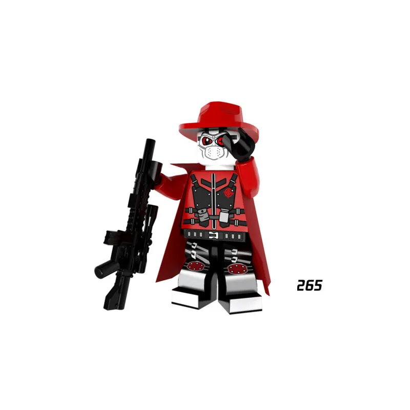 

Single Sale Super Heroes Star Wars 265 Deadshot Model Mini Building Blocks Figure Bricks Toy kids gift Compatible Legoed Ninjaed