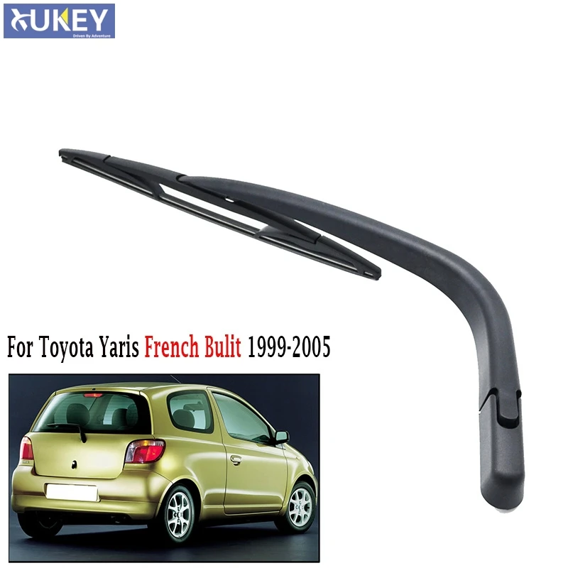 Xukey 12"Rear Wiper Arm Blade For Toyota Yaris French Built 2001 2002