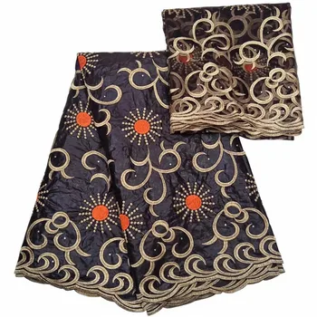 

Stoned Jacquard Basin Brode Getzner 5+2 yards Tulle Lace Scarf african Bazin Riche Fabric 2018,Sewing Patchwork Fabric For Dress