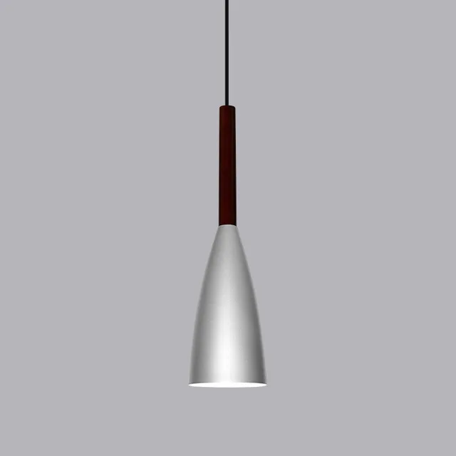 lowes pendant lights Nordic Minimalism Droplight E27 Aluminum Wood Pendant Lights, Living Room Restaurant Decor Lighting and Bar Showcase Spot Lamp dome pendant light Pendant Lights