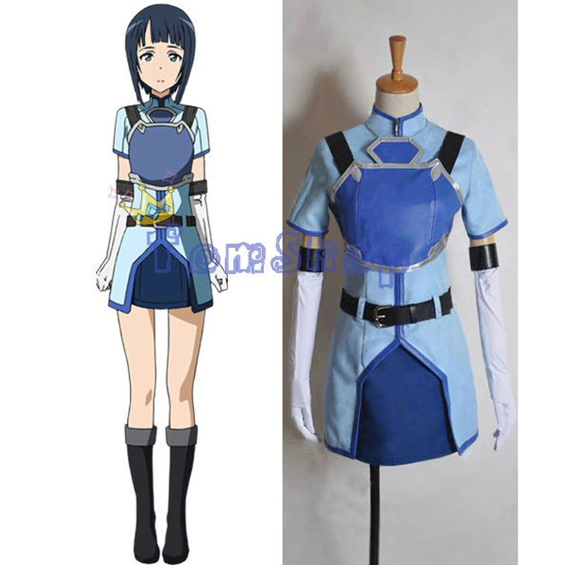 Обувь для вечеринки в Стиле косплей Sword Art Online силика (Саори Hayami) форма костюм