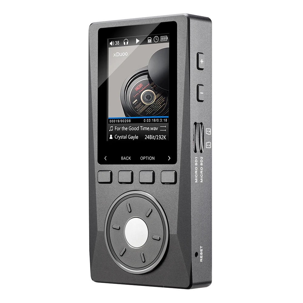 

XDUOO X10 Portable High Resolution Lossless DSD Music Player DAP Support Optical Output with DAC Chip Hifi Player