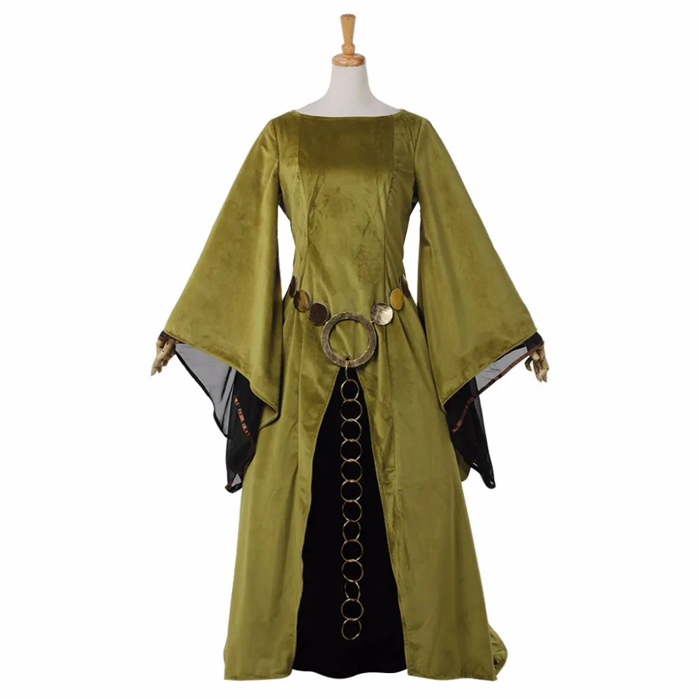 

Brave Queen Elinor Dress Brave Costume Victorian Women Dress Renaissance Dress Adult Wedding Dress D0506