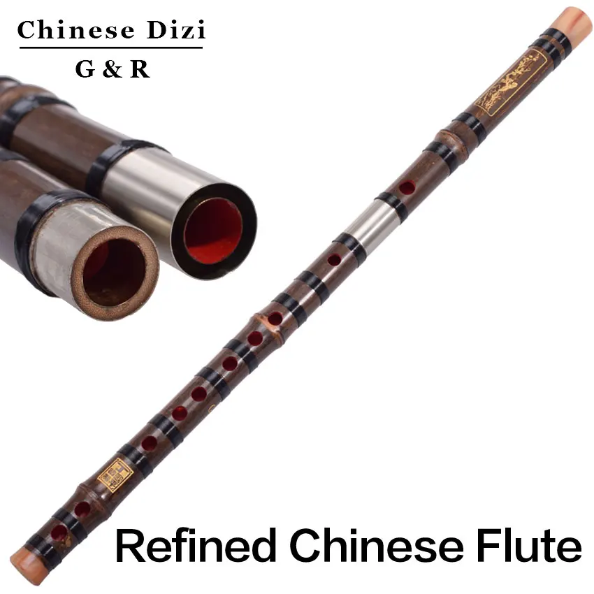Traditional Chinese Bamboo Flute Tuned Dizi Professional Wind Musical