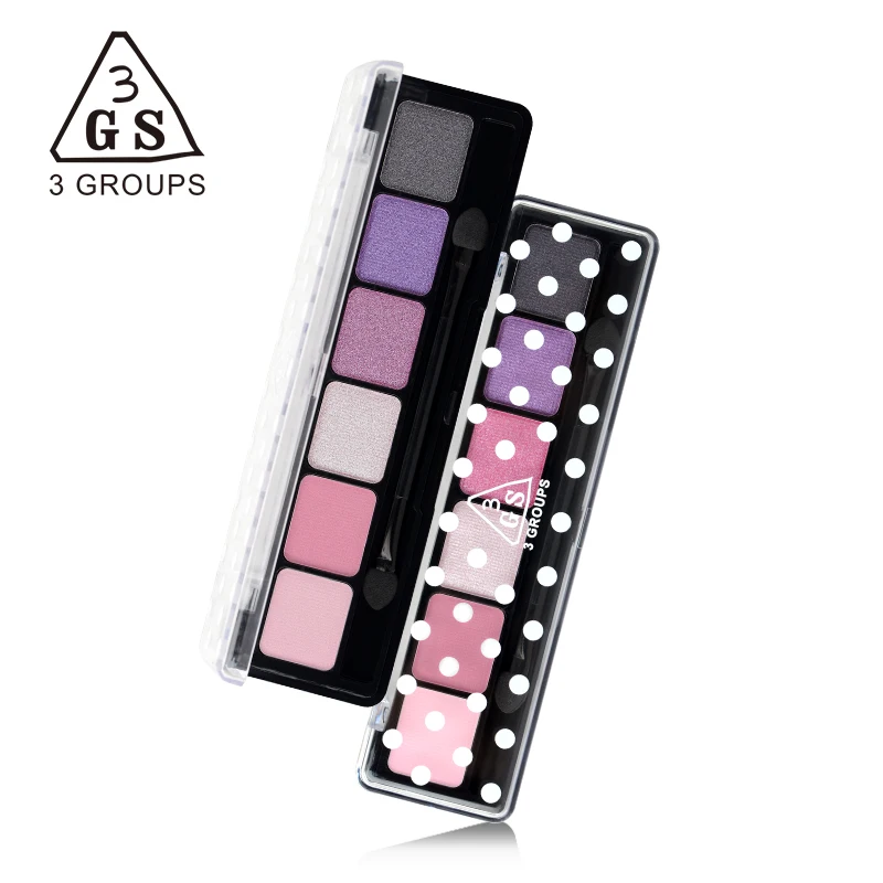 

Fashion Outstaning 6 Colors Eyeshadow Palette Colorful Green Professional Make Up Deep Eye Shadow Cosmetics Palette Brand 12g