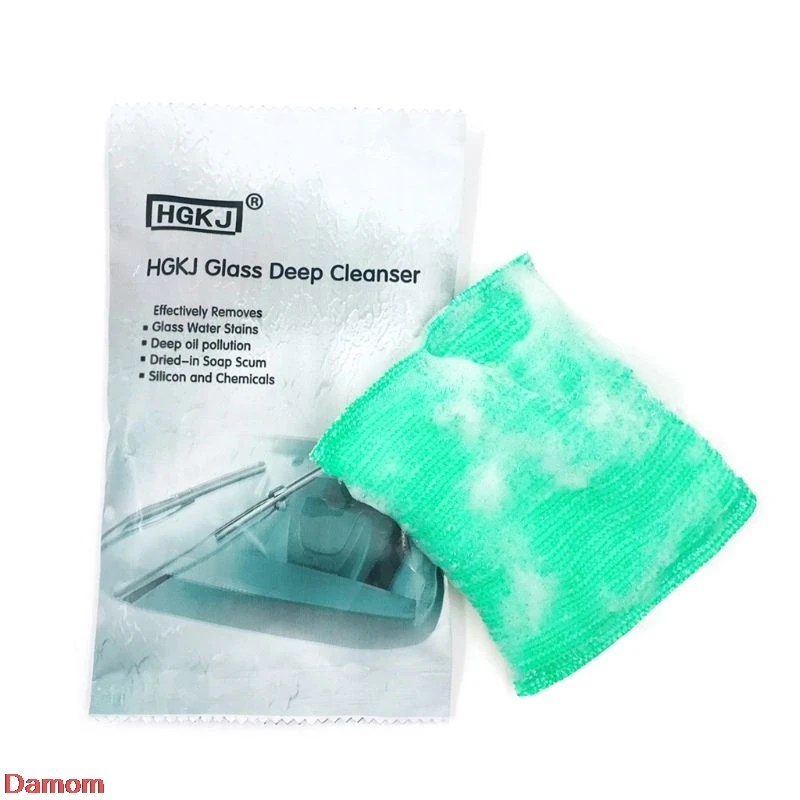 

Car Scratch Removing Liquid Sponge Glass Deep Cleanser Car Glass Cleaning Sponge Glass Remove Oil Film