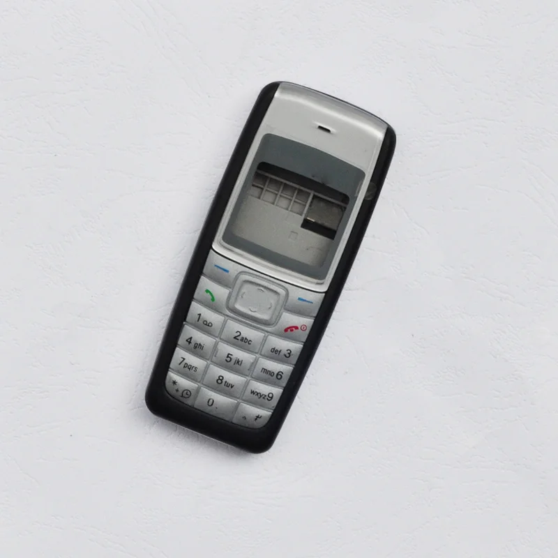 Для Nokia 1110 пластиковый Полный Корпус Крышка корпуса Крышка батарейного отсека