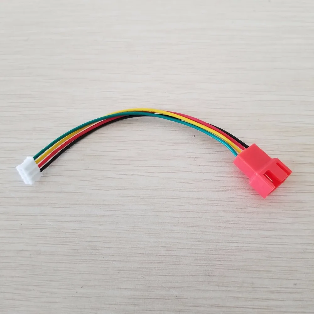 

100pcs/lot PCI-E Graphics Video Card PWM Fan Power Supply Lead Cable 4Pin Small Type to Mainboard 4P Compatible with 3Pin