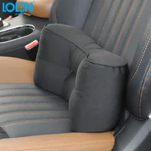 LOEN мягкий хлопок многофункциональное автомобильное сиденье поясничная подушка подушки поддержка пены памяти Задняя поддержка для автомобильного сиденья и офисного автомобиля