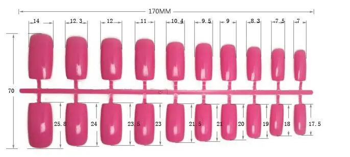 Новинка, супер длинные, мятные, кремовые, с квадратной головкой, яркие, зеленые, одноцветные, розовые, белые, розовые, полное покрытие, простые, красные, Черные накладные ногти, 20 шт