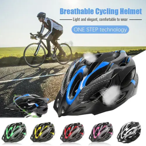 

6 Colors Bicycle Helmets Matte Black Men Women Bike Helmet Mountain Road Bike Integrally Molded Cycling Helmets