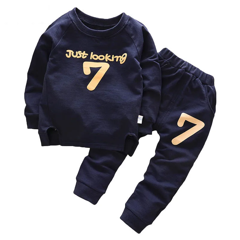 

KEAIYOUHUO Children Clothes 2019 Autumn Winter Baby Boys Clothes T-shirt+Pants Outfits Kids Tracksuit Toddler Boys Clothing Sets
