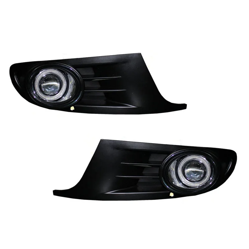

For Volkswagen Golf 6 MK6 LED Angel Eyes DRL Yellow Signal Light H11 Halogen / Xenon E13 Fog Lights with Projector Lens