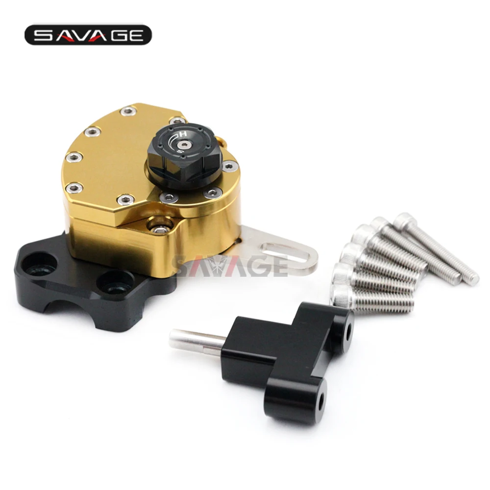 

Reversed Safety Adjustable Steering Damper Stabilizer For HONDA CB600F HORNET 2007-2013 Motorcycle Parts with Mount Bracket