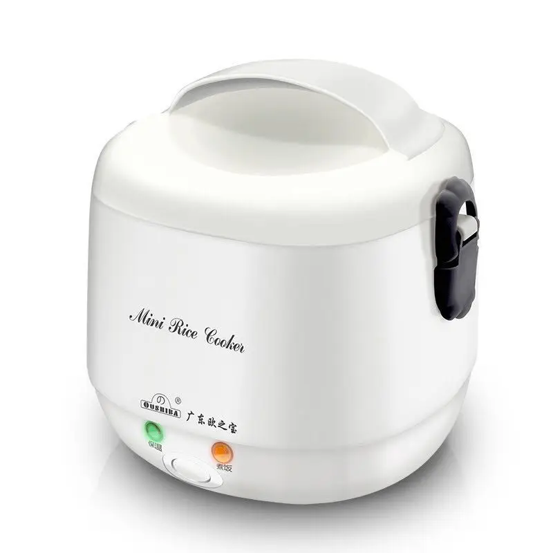 1.3L Mini Rijstkoker Antiaanbaklaag Innerlijke Met Roestvrij Staal Stoom Plaat Voor 1 2 Mensen, kan Worden Gebruikt als een Lunchbox|mini rice cooker|rice cookermini mini rice cooker - AliExpress