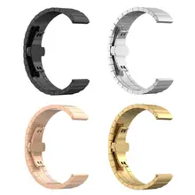 Universal Ceramic Band Strap Replacement Smartwatch Bracelet Straps Bands with Stainless Steel Buckle for Samsung Gear