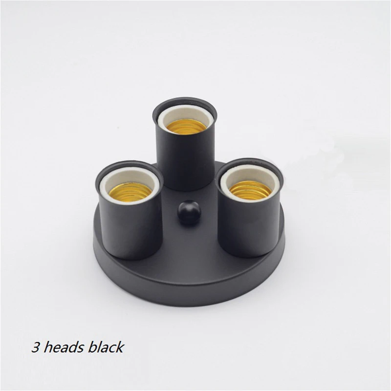 

Lamp Base Holder Ceiling E27 Base Light Lamp Bulb Adapter Holder Socket Splitter
