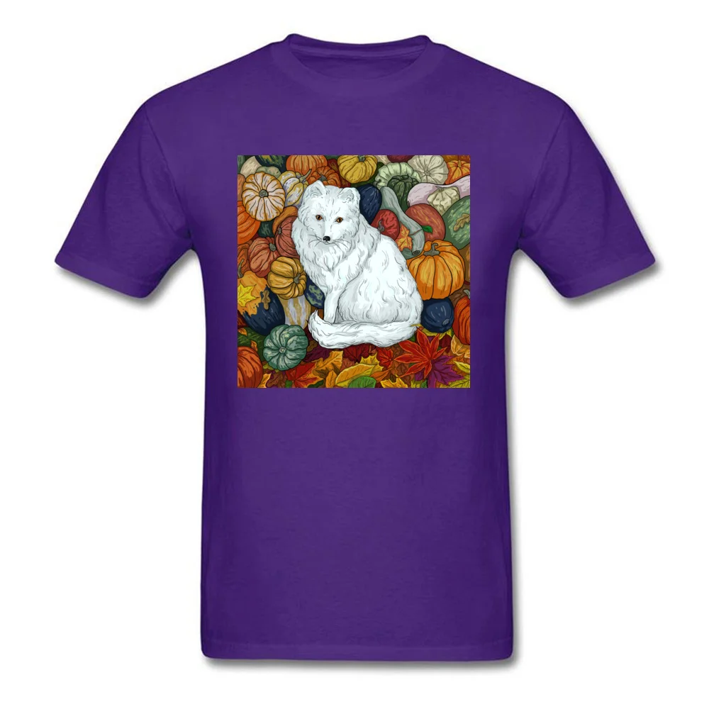 Arctic Fox. October_purple