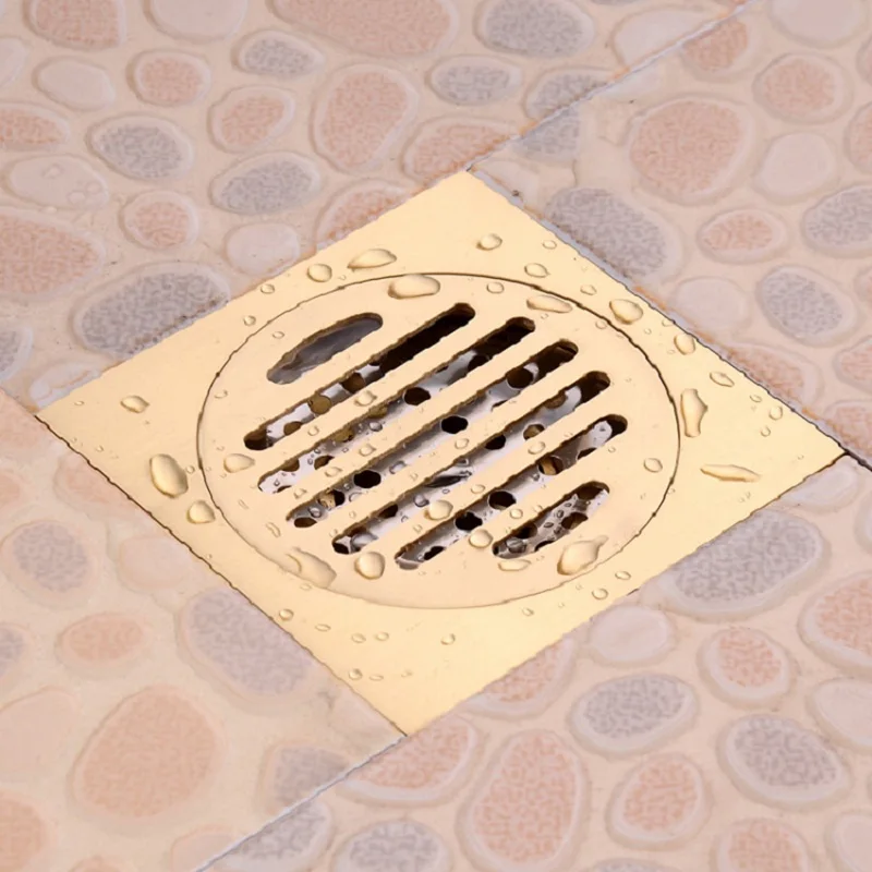 Bathroom/Balcony Brass Matreial Single Purpose Deodorant Floor Drain